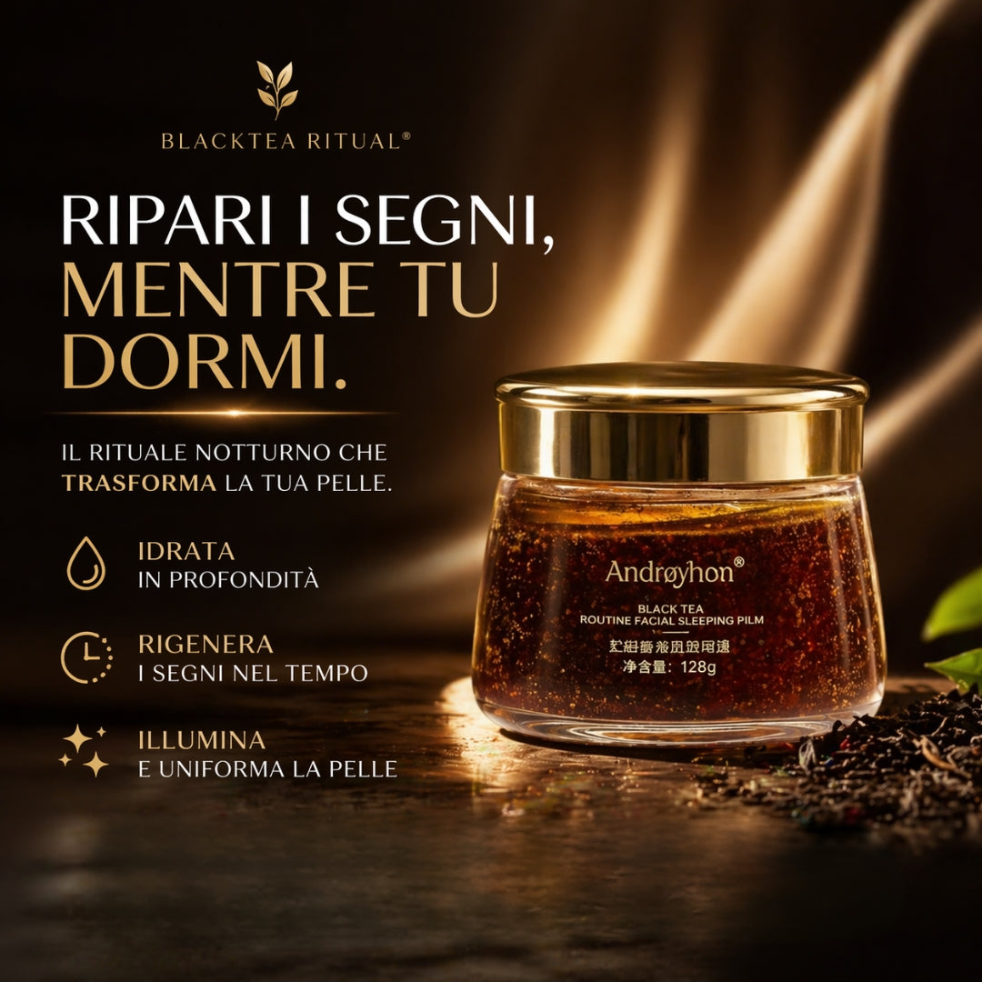BlackTea Ritual® | Il trattamento viso che rigenera la pelle